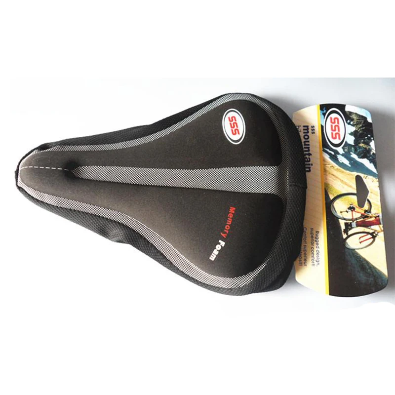 Новый Велосипедный Чехол велосипедного седла комфортабельное велосипедов Седло