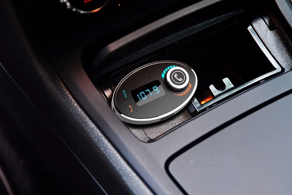 Новое поступление Bluetooth FM передатчик автомобильный комплект громкой связи