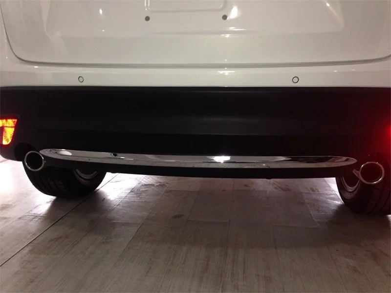 Abaiwai ABS хромированный задний бампер крышка отделка кузова украшение для Mazda CX-5 CX5 CX