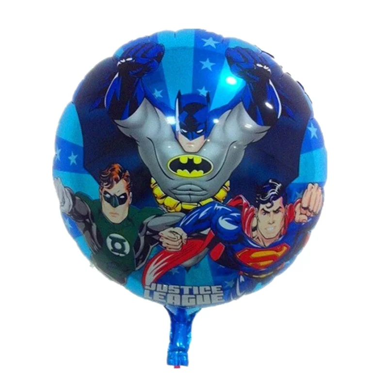 Balloons 10pcs 49*27 см Мстители вечерние принадлежности Бумага Pinata одноразовые мультфильм тема, детский душ Дети День рождения супергероя вечерние украшения - Цвет: Balloons 10pcs