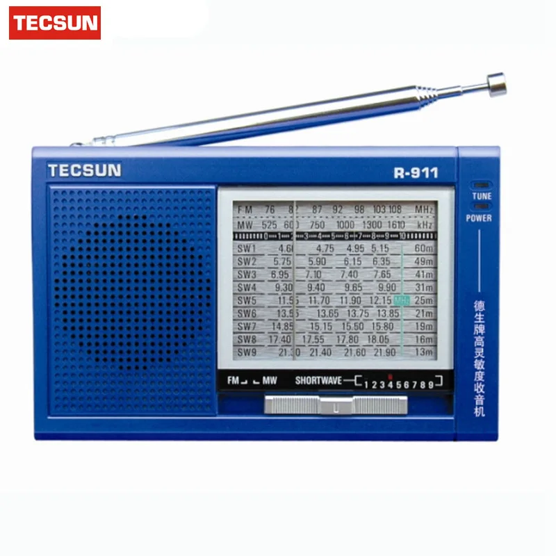 Радиоприемник Tecsun мультидиапазонный радиоприемник с высокой чувствительностью
