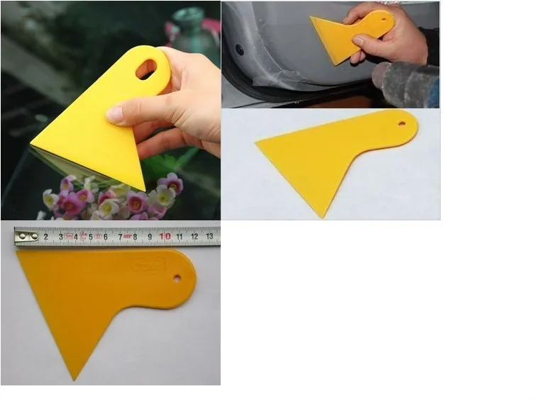 Free shipping Carbon fiber car sticker paster tools high temperature resistant multifunctional scraper 1pcs|tool bearing|stickers metalsticker