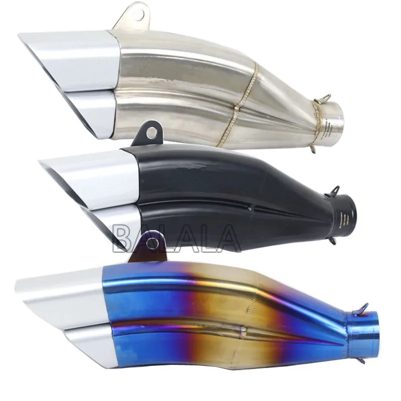 51 мм Универсальный мотоцикл глушитель выхлопной модифицированный скутер с