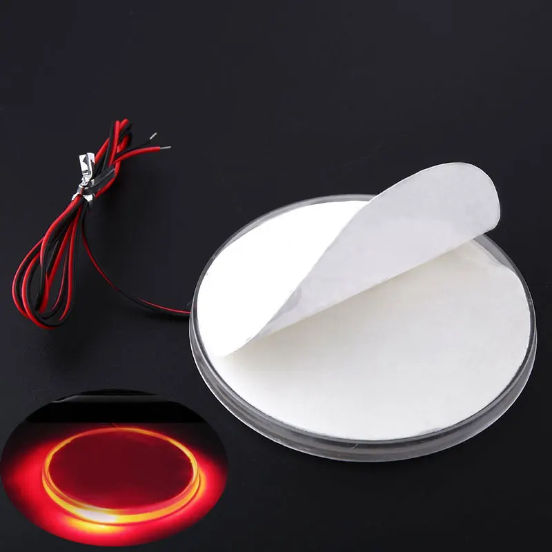 Новинка высокое качество 1 шт. красная светодиодная Автомобильная наклейка с