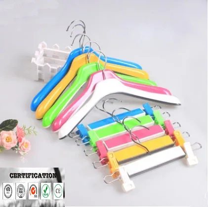 

10Pcs/Lot Kids Children Baby Nursery Garment Pant Hanger Clothes Metal Hook Hangers Small Rack Free Shipping