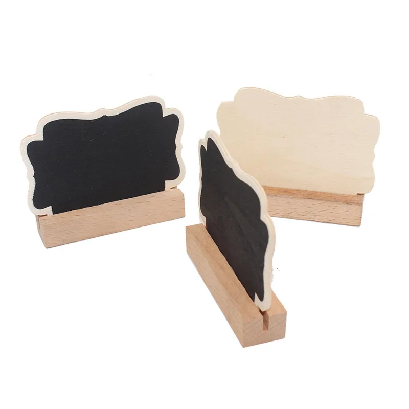 

50pcs/lot Wooden Mini Butterfly Design Blackboard Message Sign With Hang String Wedding Party Deco Supplies 8*6cm Wholesale