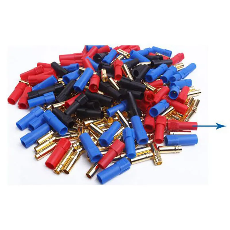 9Pairs AMASS XT150 Connector Adapter Male Female Plug 6mm Gold Banana Bullet | Игрушки и хобби