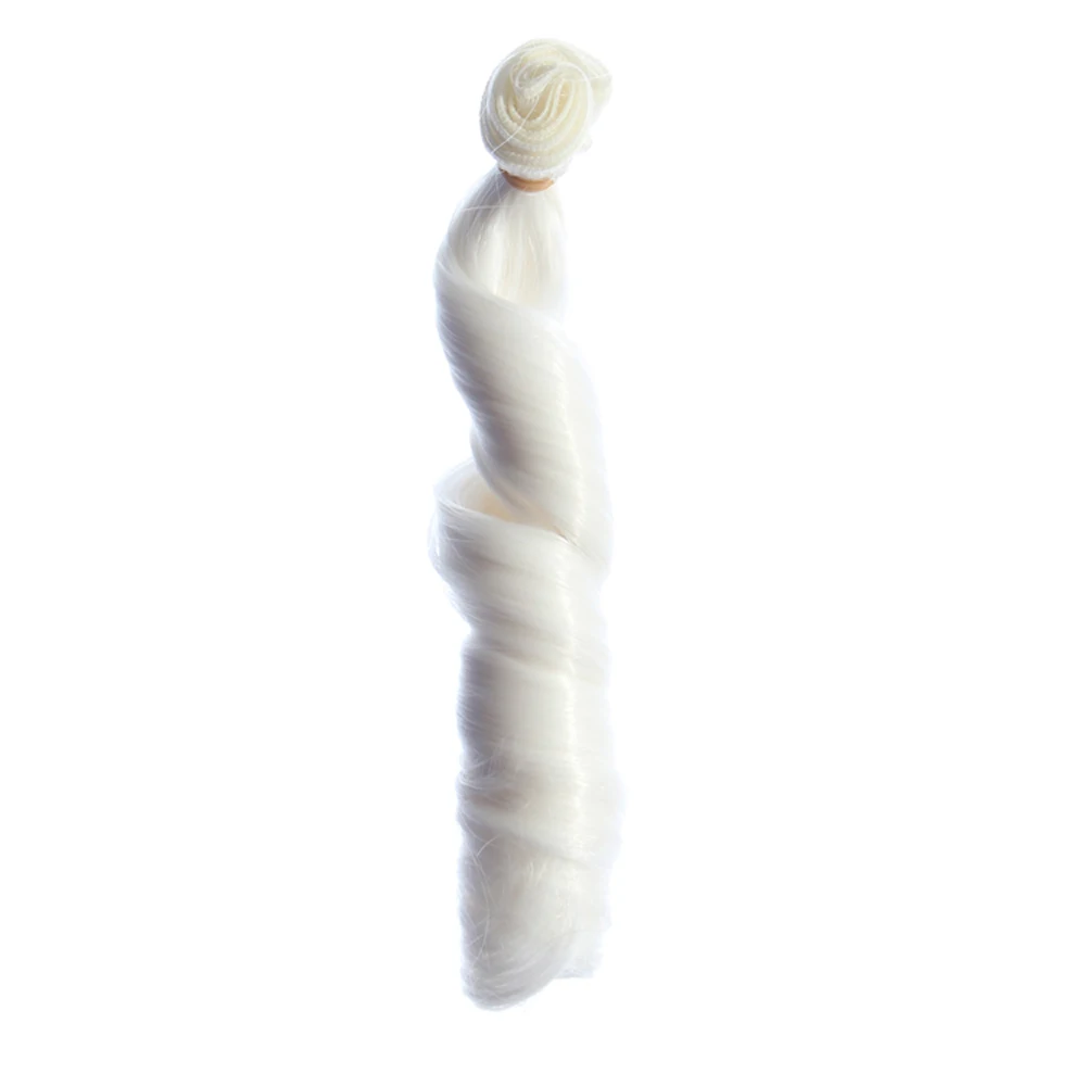 Новый парик куклы 15 см * 100 Рим Вьющиеся высокотемпературные волокна BJD SD парики DIY
