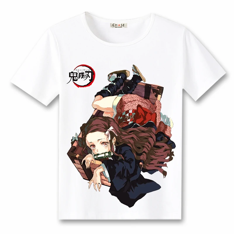 Cosroad Demon Slayer: Kimetsu No Yaiba; футболка для косплея; Kamado Tanjirou Nezuko; костюмы для мужчин и женщин; футболки для взрослых и детей - Цвет: H