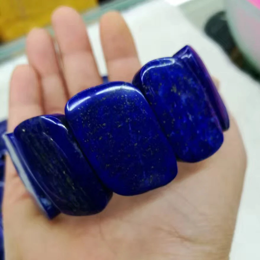 Оптовая продажа! 30 комплектов! Браслет из натурального камня Лазурит | Украшения