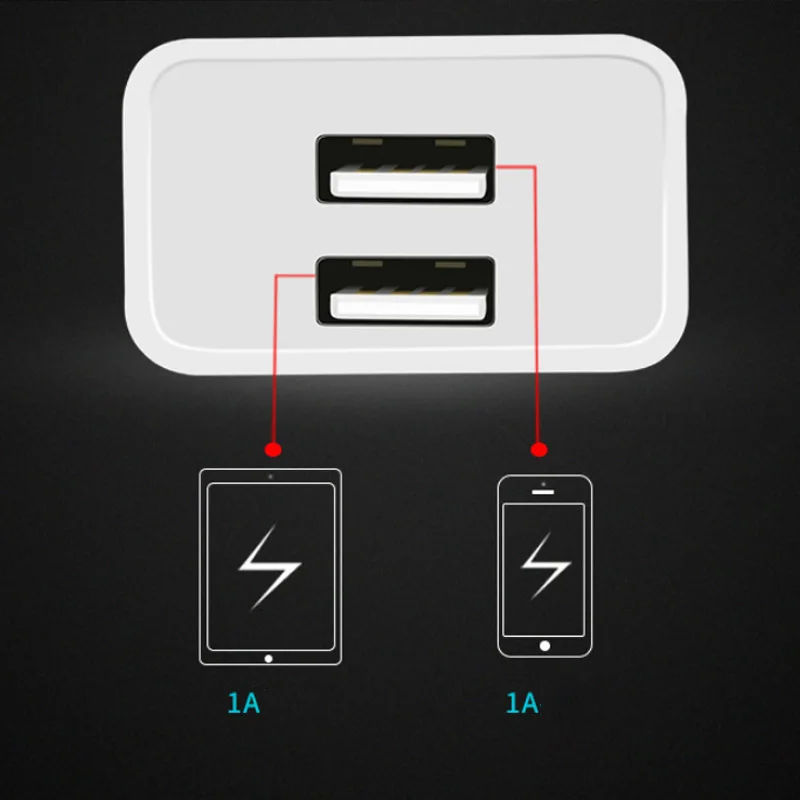 Новый горячий 5V Портативный Универсальный USB настенный зарядный блок вилки