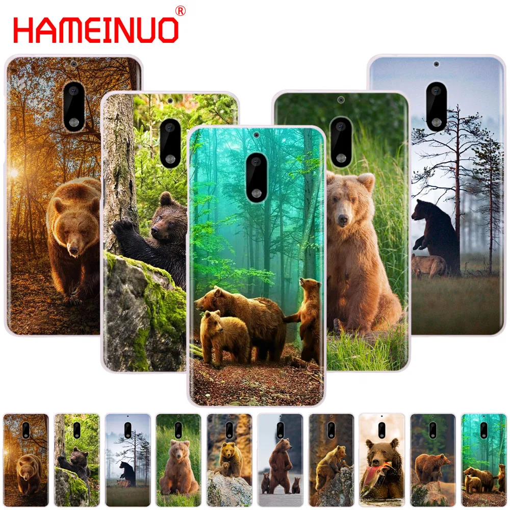 HAMEINUO одинокий Аляска тапочки в виде медвежонка Цвет Коричневый чехол для