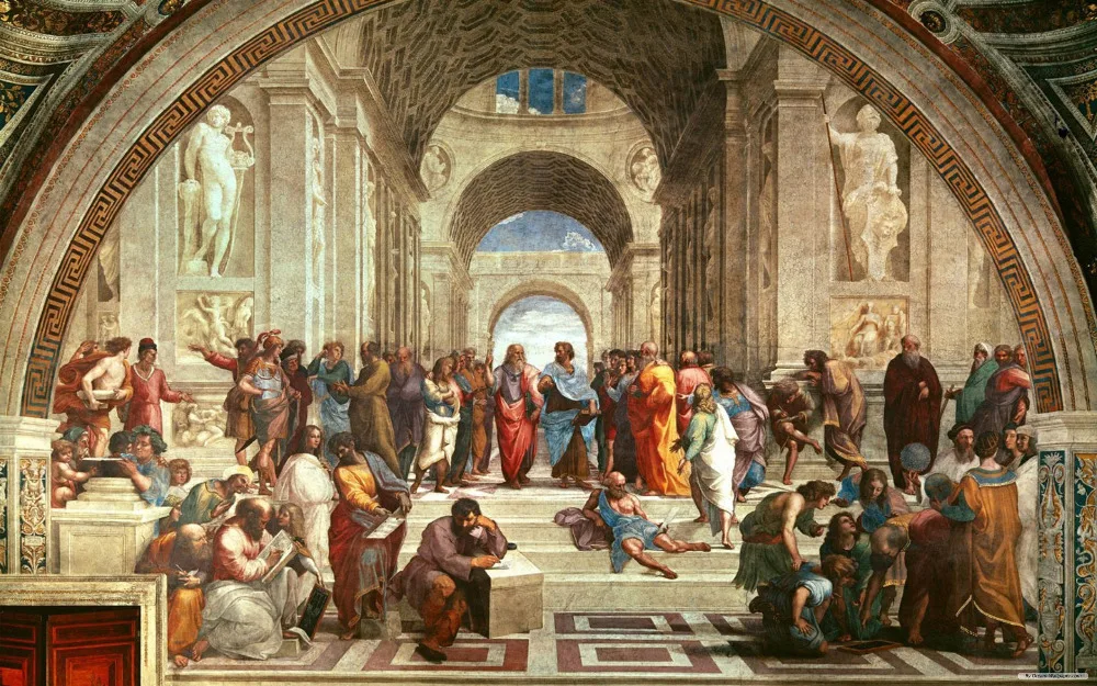 

Custom Canvas Prints ( School of Athens) painting canvas wall picture