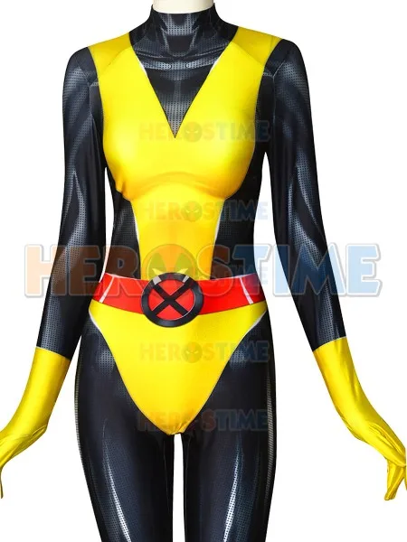 Новый костюм для косплея котенка прайда X-men с 3D-принтом супергероя Зентаи на