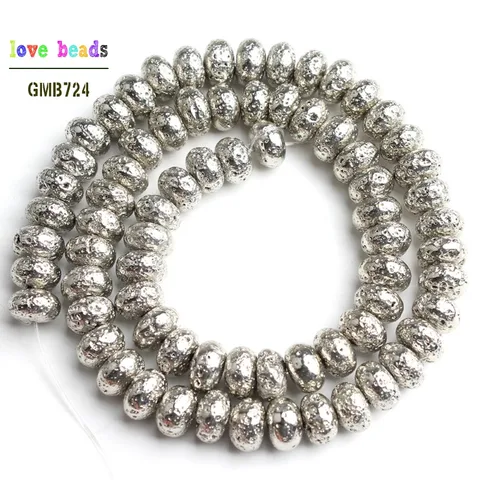 Лавовые камни бусины GMB724 85 шт