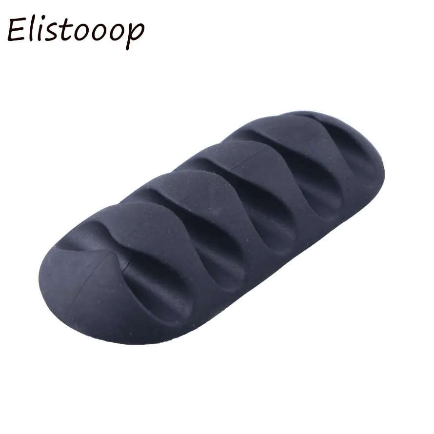 Elitooop Настольный телефонный кабель для намотки наушников Зажим зарядного - Фото №1
