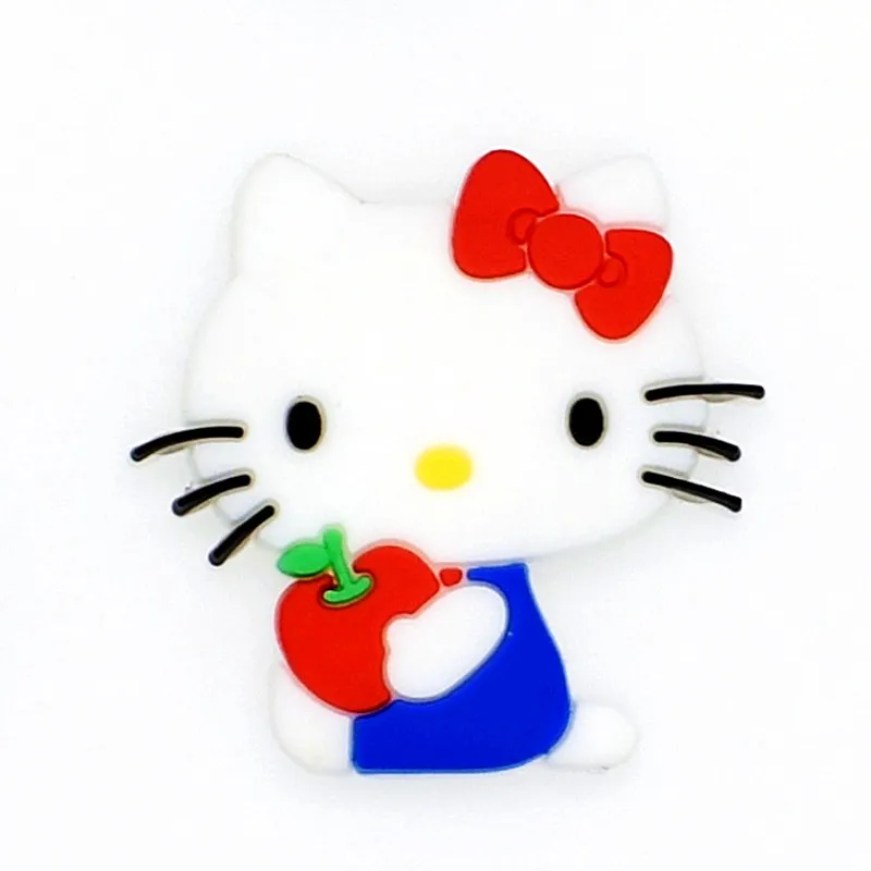 Новый 10 шт. Kawaii мультфильм прекрасный рисунок Hello Kitty девочек мягкие деко