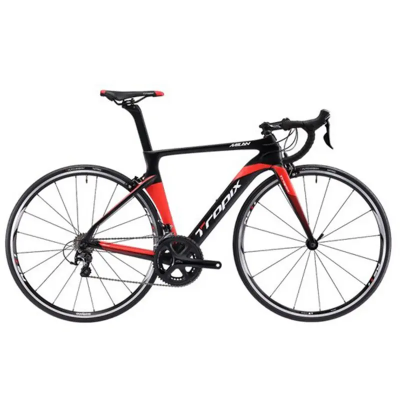 Torpix Милан шоссейные велосипеды T700 углерода Волокно Рамки Shimano 5800/RS11 колесная 8.26