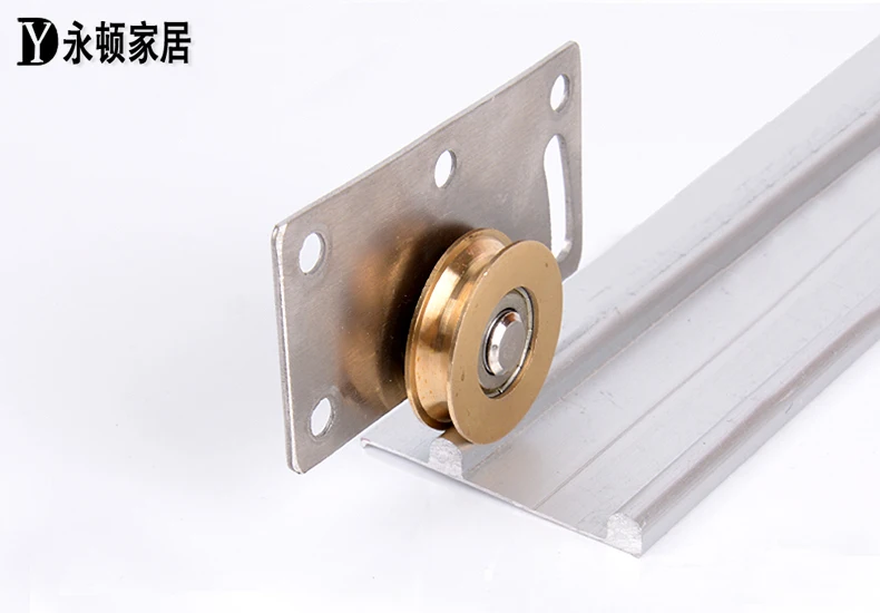 Высокое качество 4 комплекта сверхмощные раздвижные двери колеса ролики шкивов