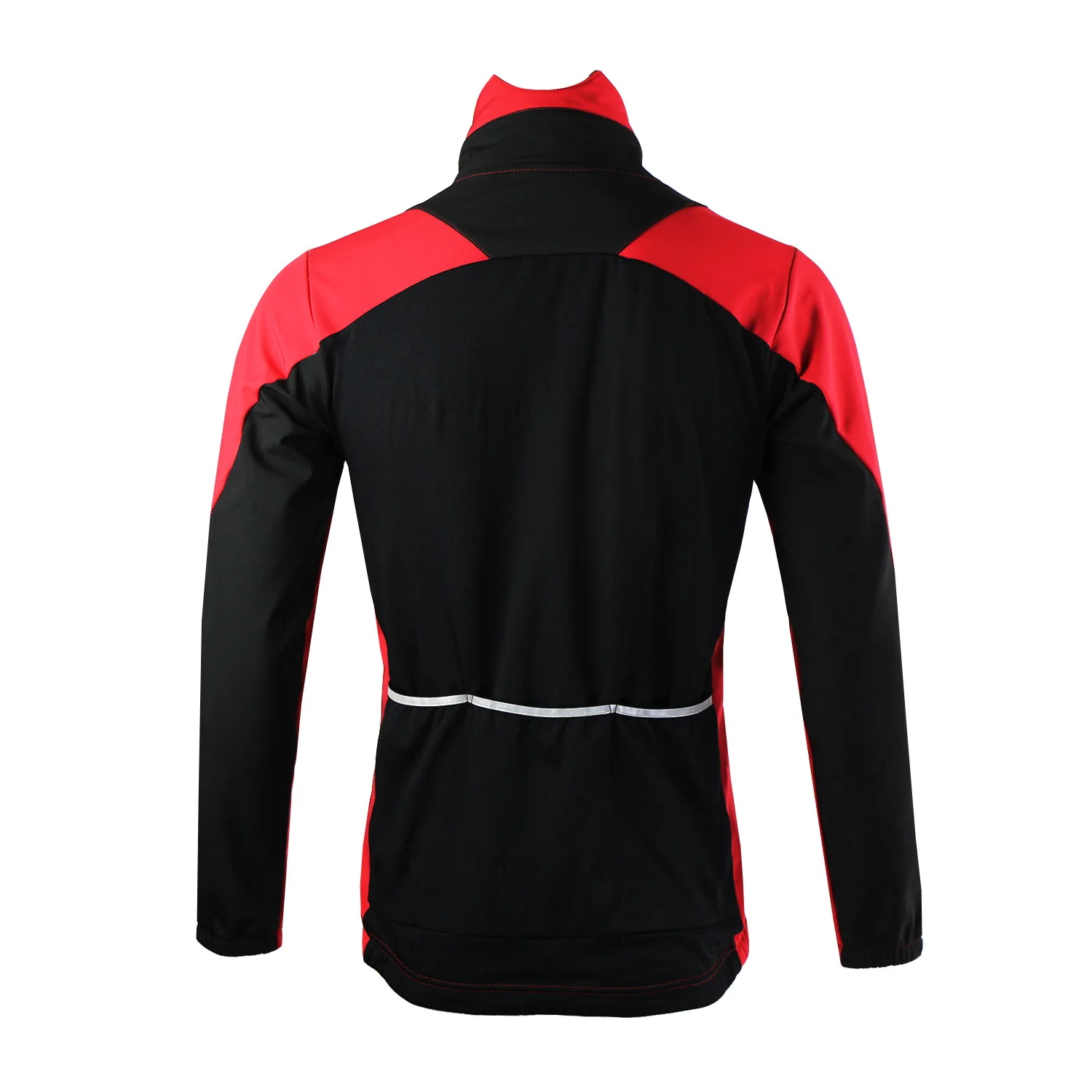 ARSUXEO Men Winter Thermal Cycling Jacket Windproof Waterproof MTB Bike Jacket Sports Softshell Coat Bicycle Clothing Reflective