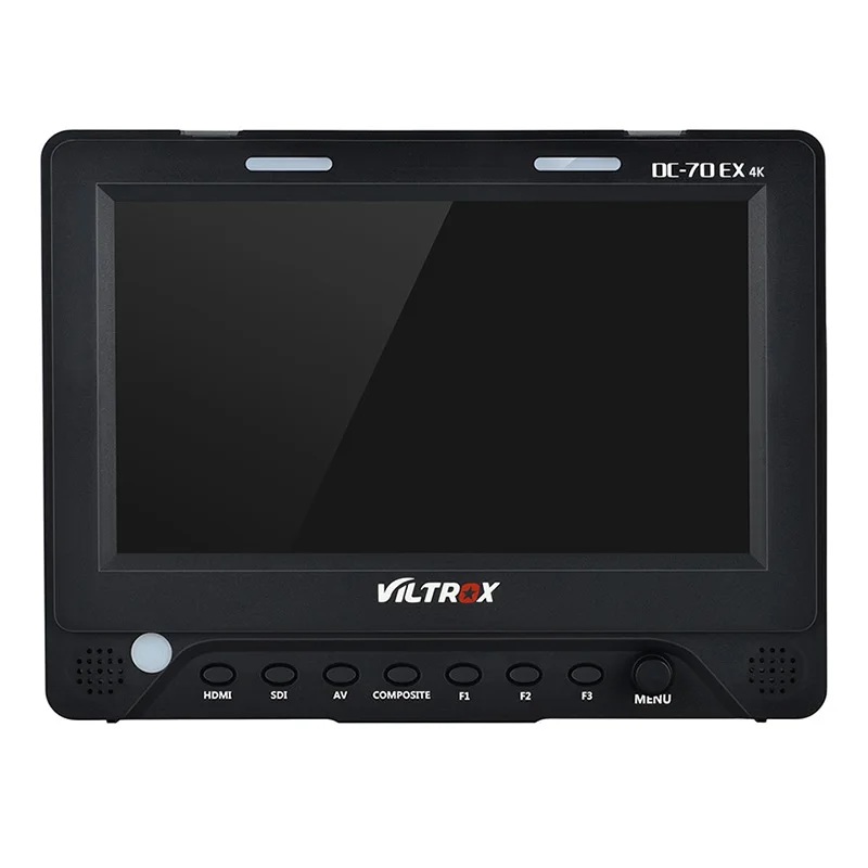 7-дюймовый Viltrox DC-70EX 4K HD Clip-on HDMI/SDI/AV видеовыход для камеры ЖК-монитор Canon Nikon Pentax Olympus