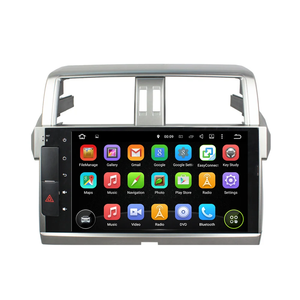 Автомобильный DVD-плеер с экраном 10 1 дюйма Android 5 GPS-навигационная система