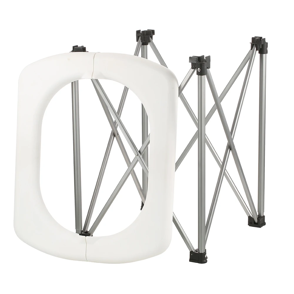 저렴한 야외 편안한 변기 의자 캠핑 화장실 휴대용 접이식 화장실 경량 캠핑 장비, 하이킹 액세서리