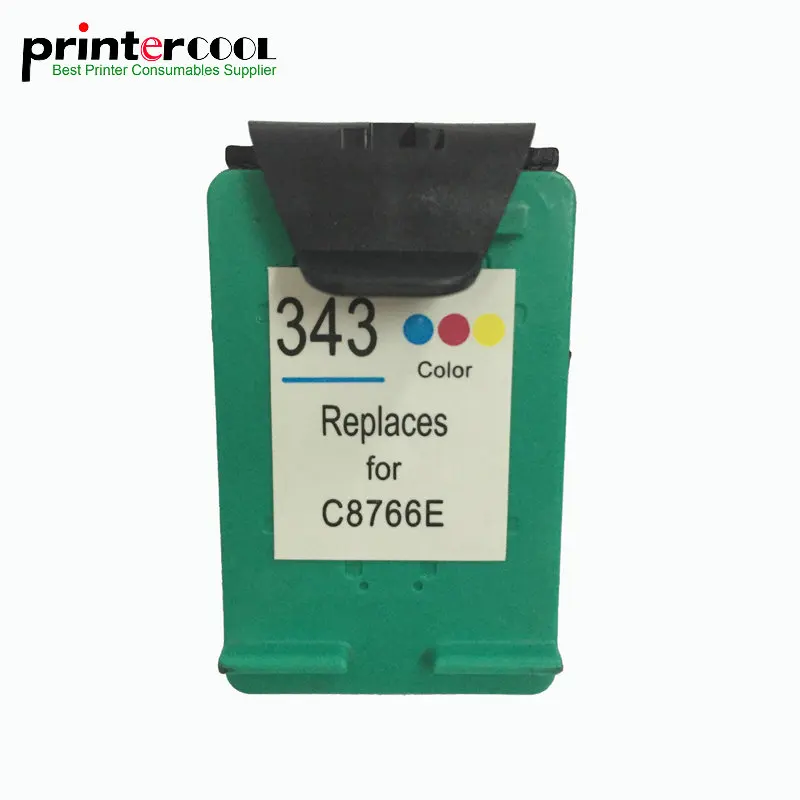 Чернильный картридж einkshop 343 совместимый с hp PSC1500 1510 1600 Deskjet 6540 6620 Photosmart C4180 420|ink