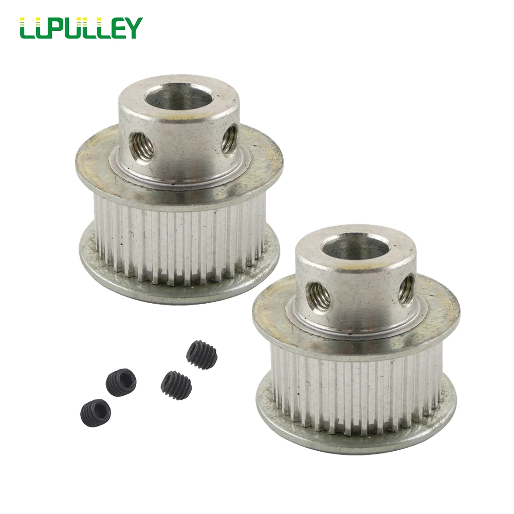 LUPULLEY 2 шт. MXL 35 T шкив ремня ГРМ 11 мм Ширина 5/6/6.35/7/8/10/12 внутренний диаметр зубцов