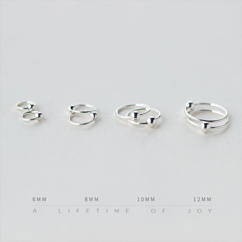 Серьги кольца маленькие из серебра 925 пробы 6 12 мм|hoop earrings|hoop earrings smallhoop small earings |