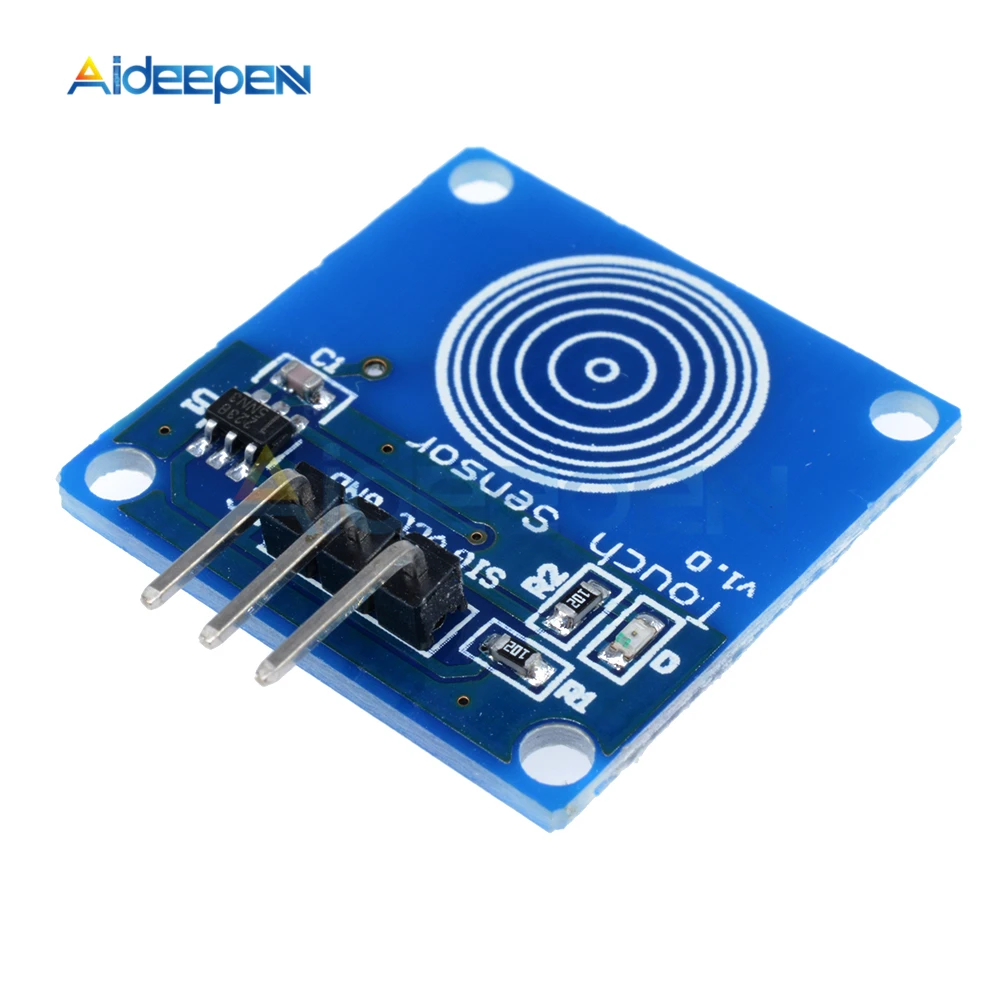 5 шт. TTP223B 1 канальный сенсорный емкостный модуль для Arduino|Детали и аксессуары
