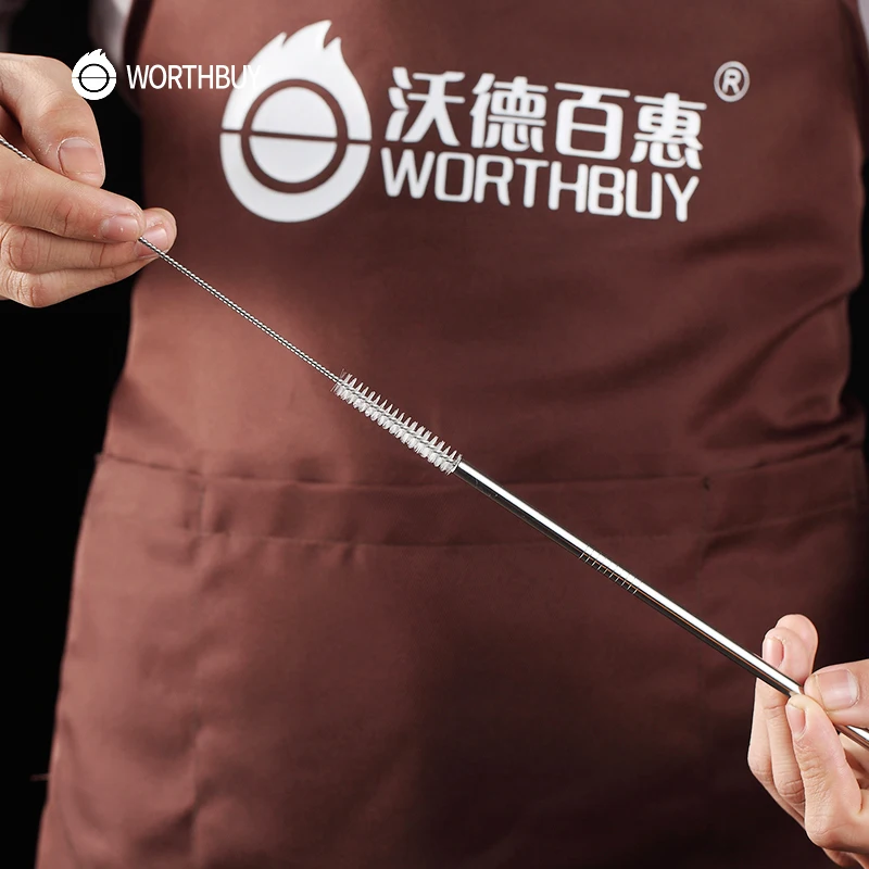 WORTHBUY цветной металлический соломенный 304 соломка из нержавеющей стали кухонные