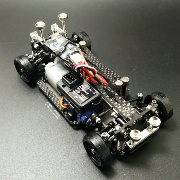 MINI-D1/28RC четырехколесный привод AWD после RWD прекурсор вождения Скорость дистанционного управления электрическая модель автомобиля