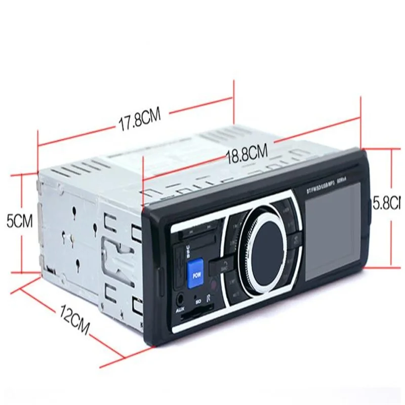 2018 Лидер продаж ALE Bluetooth автомобильный стерео аудио вход FM Aux приемник SD USB MP3 радио