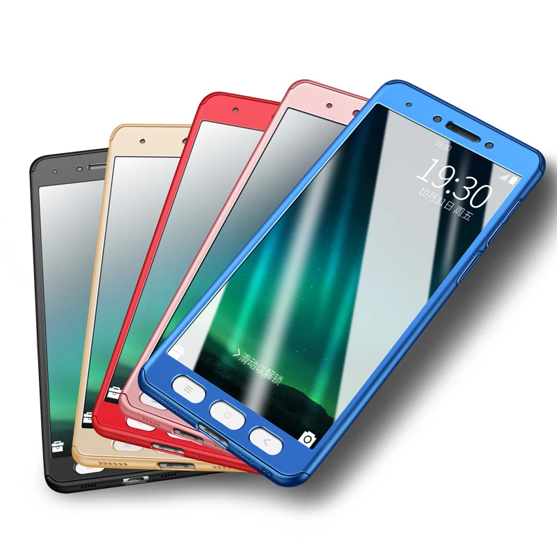 Жесткие чехлы с полной защитой на 360 градусов для Xiaomi Redmi Note 4 4X ударопрочный чехол