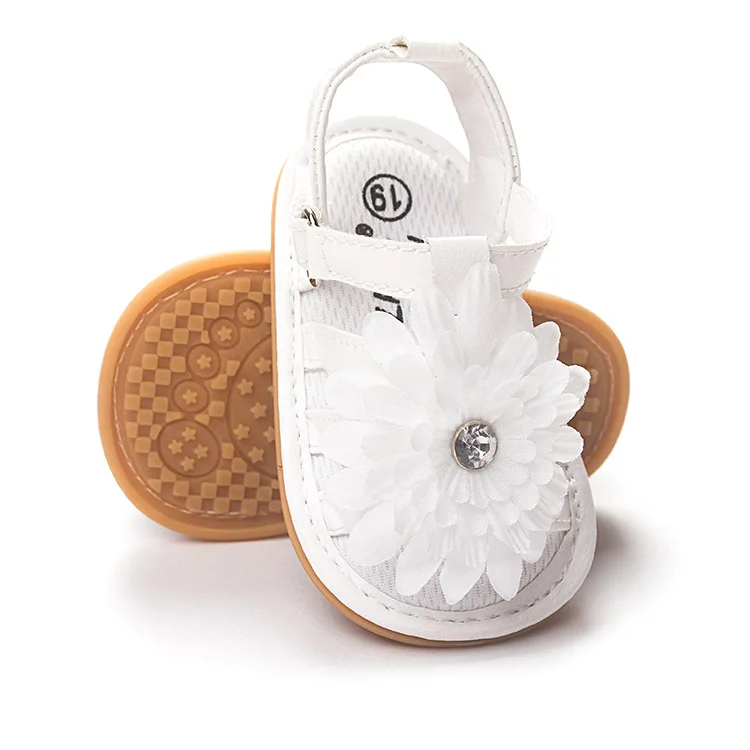 

2017 baby moccasins kids sandals sandalias para bebe girls toddler sandals boy rubber flower girl summer shoes boys prewalkers