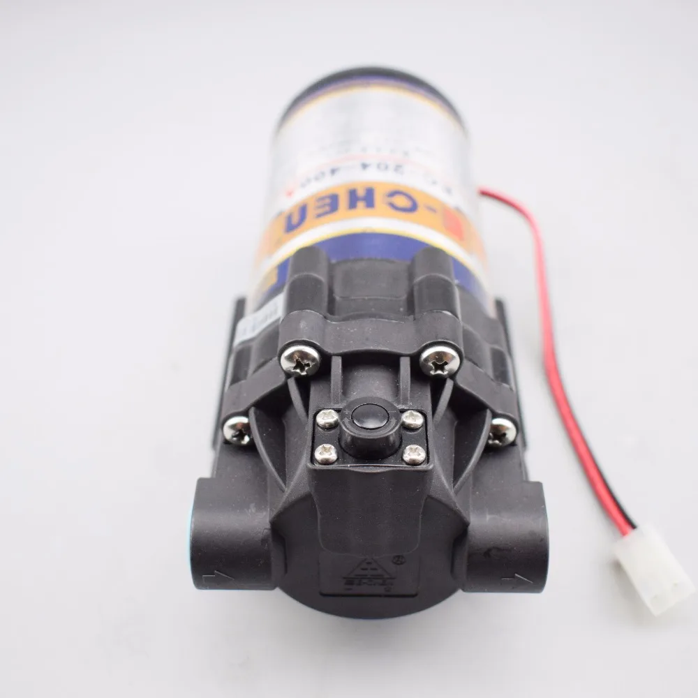 Фото E-Chen EC-204-400A Электрический мембранный насос DC 24 В RO Booster Водяной насос 400GPD 2,5 л/мин @ 70 фунтов на квадратный дюйм на входе 30 фунтов на квадратный дюйм для очистителя воды №3