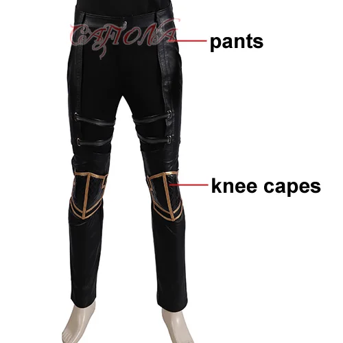 pants Мстители, соколиный глаз Ронин Голиаф, карнавальный костюм, аксессуары, Клинтон Бартон, косплей, черная маска на Хэллоуин, сапоги - Цвет: pants