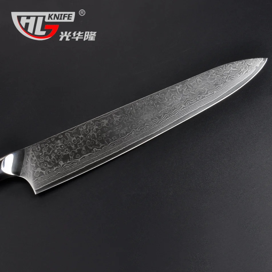 GHL 10 5 дюймов VG10 японские Дамасские стальные ножи нож шеф повара кухонный для