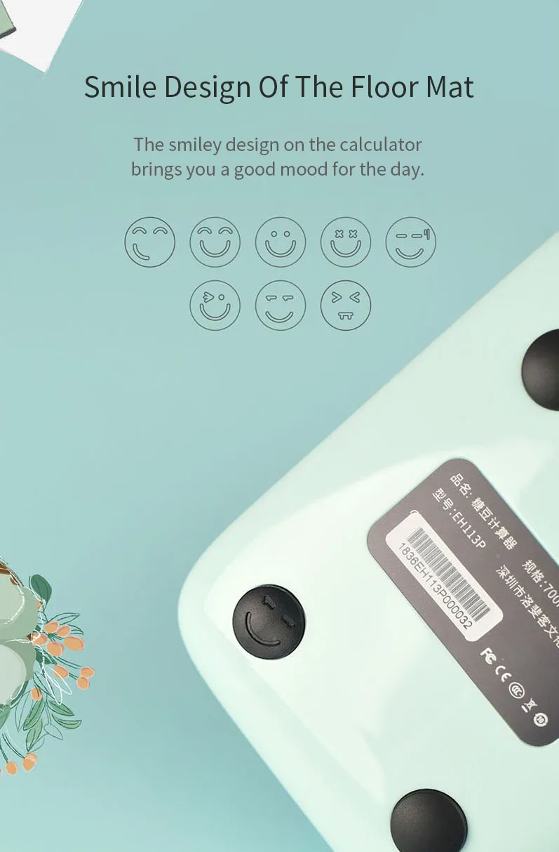 XIAOMI LOFREE портативный студенческий научный калькулятор портативный многофункциональный цифровой ЖК-калькулятор для обучения математике
