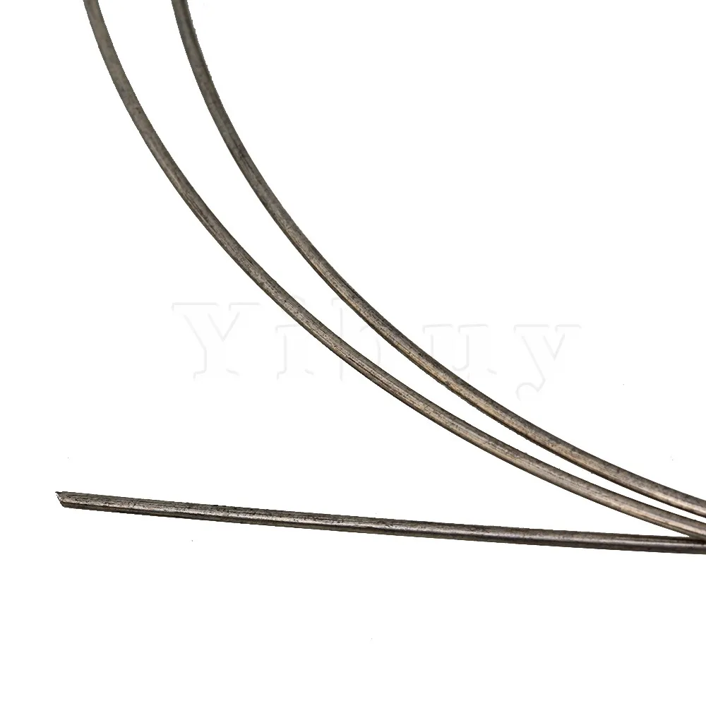 Yibuy Серебряный тон 3 28 футов фортепиано Музыкальная проволока 14 # аксессуары для