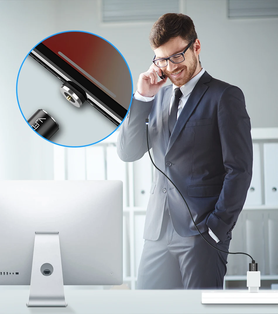 Магнитный usb-кабель RAXFLY 1 м 2 м для iPhone X XS Max нейлоновый Micro USB C type C кабель для samsung A50 A70 S9 Магнитный зарядный провод