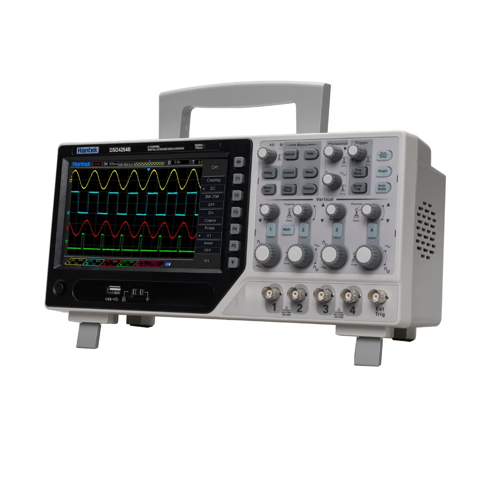 Фреза DSO4084B 80 МГц 4 канала 1 Гвыб/с в реальном времени Hantek DSO4084 более 32 типов функций
