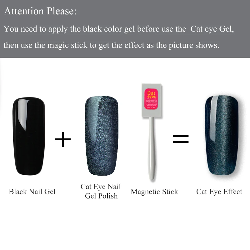 ROSALIND гель 1S 10 мл кошачий глаз лак для ногтей отмачиваемый 8 цветов дизайна нужна