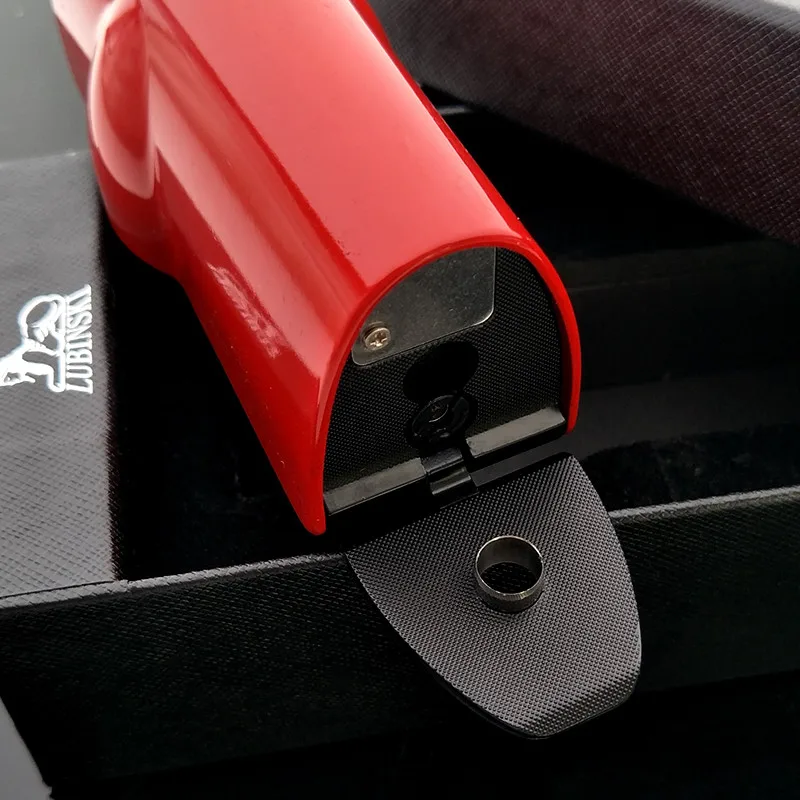 Lubinski Red Laser Touch Induction 4 Torch Jet Flame Cigar Lighter | Дом и сад