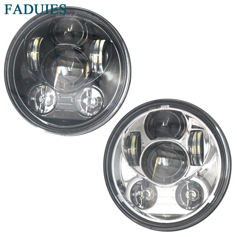 Фара светодиодная FADUIES для мотоцикла 5 75 дюйма 3/4 дюйма|headlight car|headlight sensorheadlight eye |