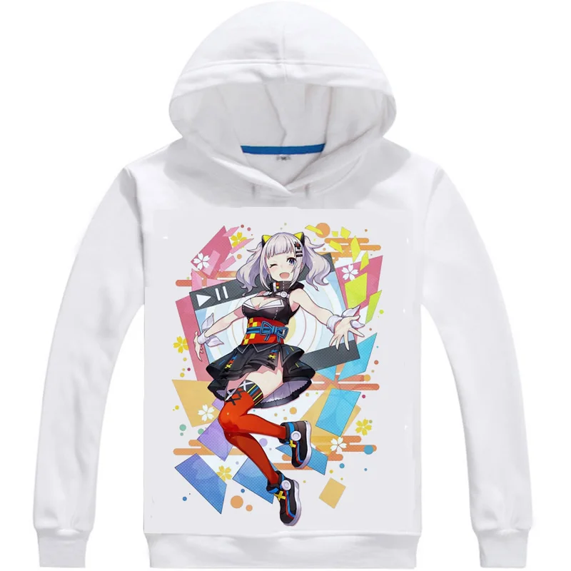 

YouTuber Kizuna AI Hoodies Multi-style Hooded hoodie Japanese Virtual YouTuber Kizuna AI Kaguya Luna Cosplay Sweatshirts