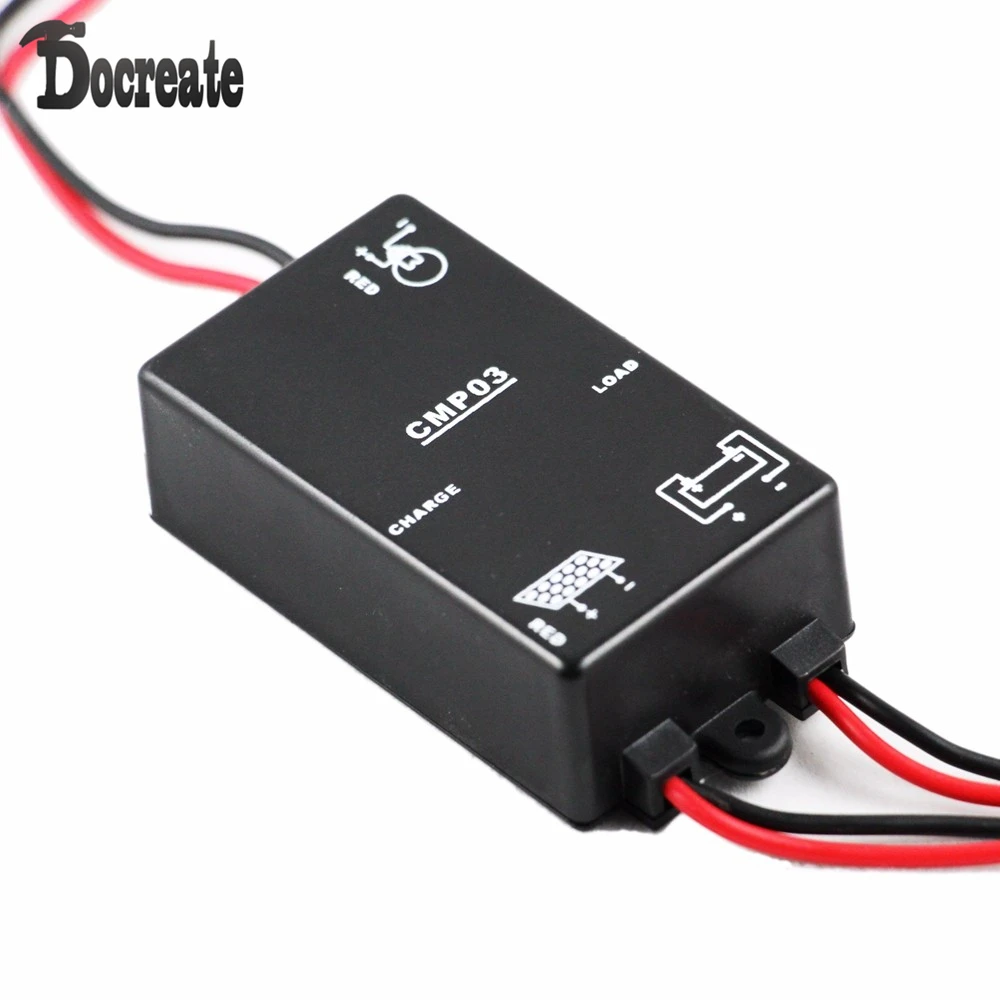 CMP03 3A 12V S Солнечный контроллер регулятор освещения нагрузка на ночь от темного до