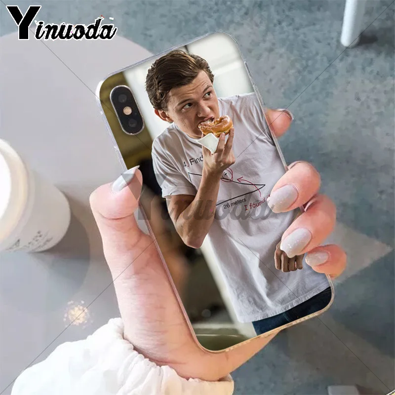 11pro MAX том Холланд мягкий чехол для телефона Apple iPhone 8 7 6 6S Plus X XS 5 5S SE XR | Мобильные