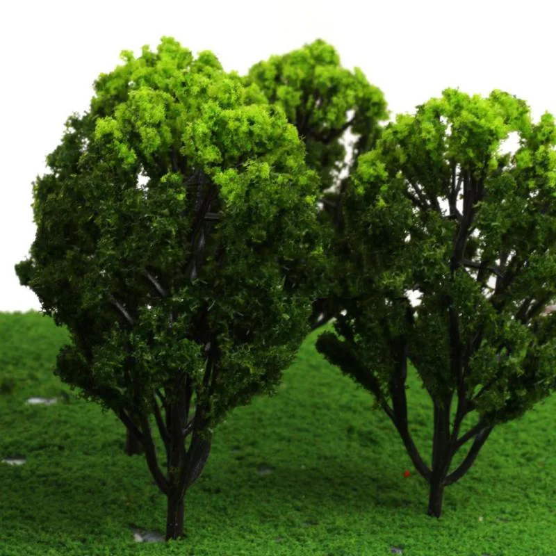 Green 10cm Diorama Model Trees Wargame Park Scenery Miniature For Train Railroad Useful Durable New Hot Latest |